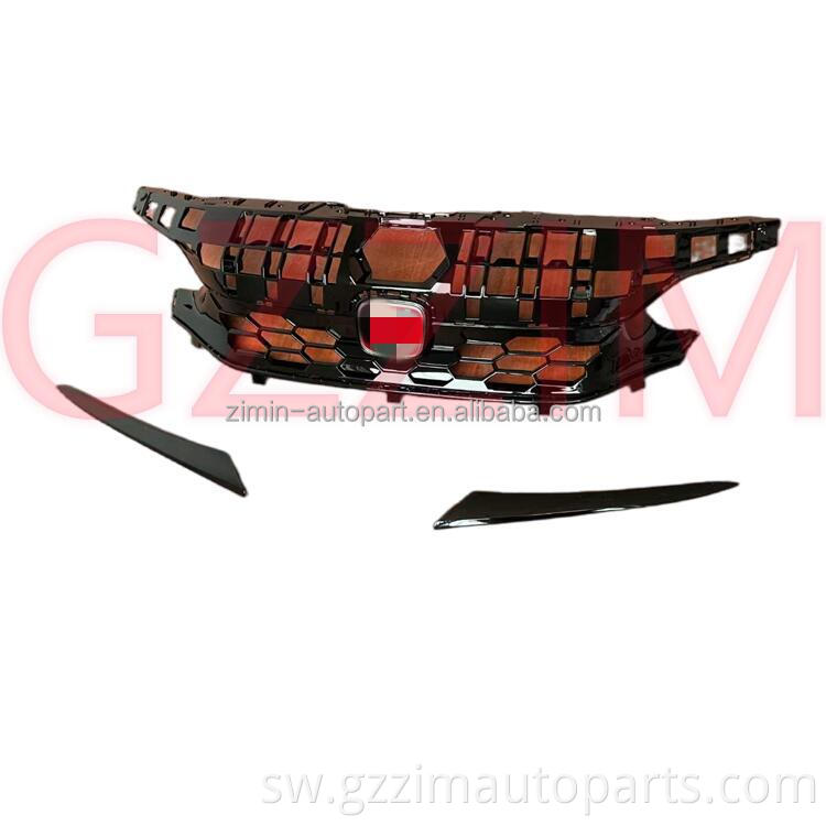 Gari Front Grill Auto Front Grille Front Bumper Grille kwa Civic 2021+